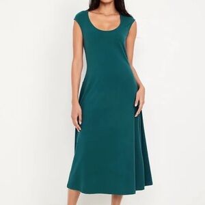 Old Navy Fit & Flare Midi Dress